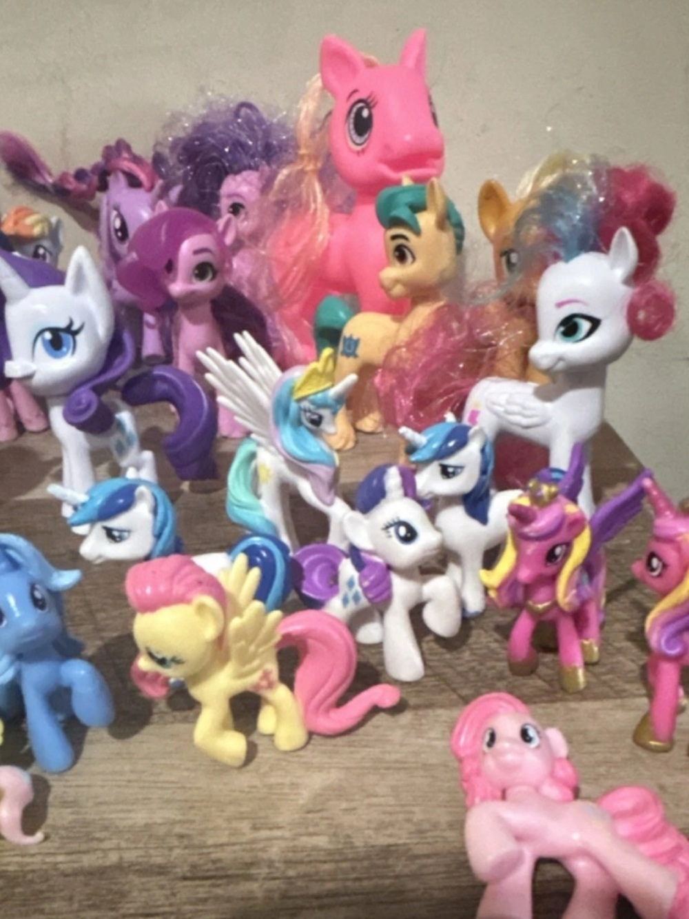 My Little Pony Figure Lot - Purple, Pink, Yellow, Blue, Orange, White - Picture 2 of 4